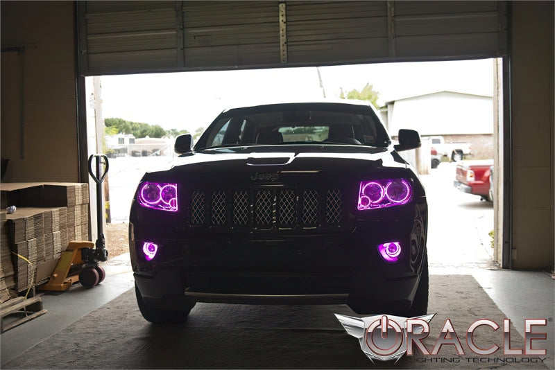 Oracle Jeep Grand Cherokee 11-13 Halo Kit - ColorSHIFT w/ BC1 Controller