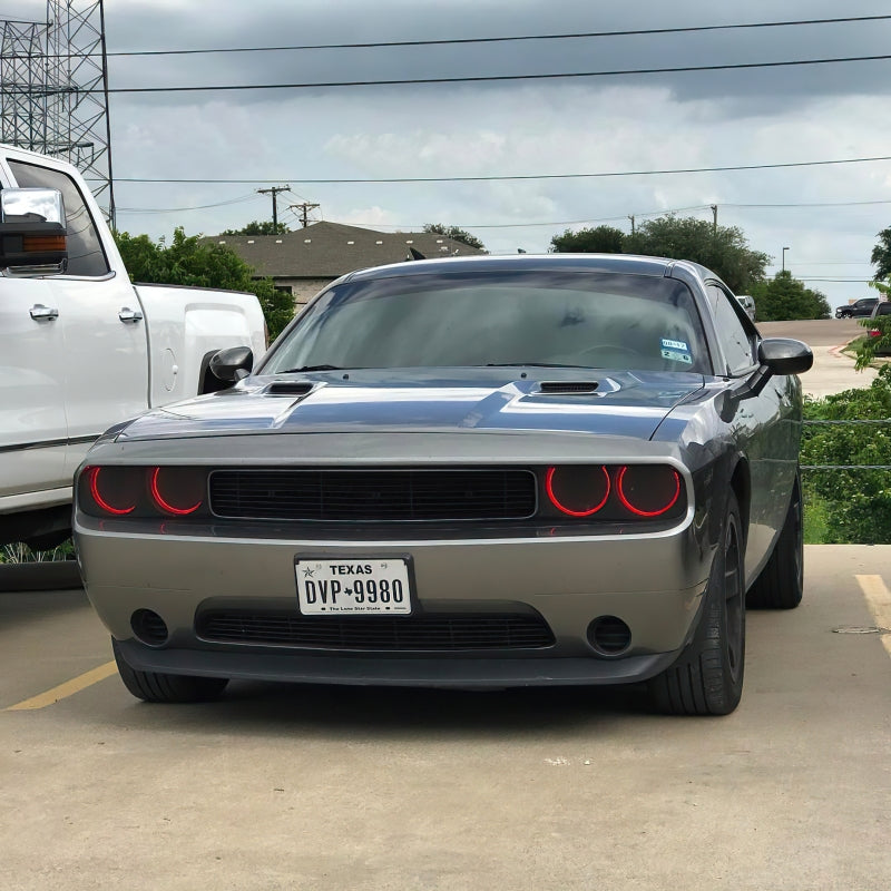 Oracle Dodge Challenger 08-14 Halo Kit (ProjectorHL) - ColorSHIFT