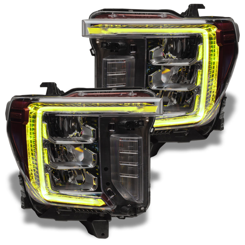 Oracle 20-21 GMC Sierra 2500/3500 HD RGB+W Headlight DRL Kit - w/ BC1 Controller
