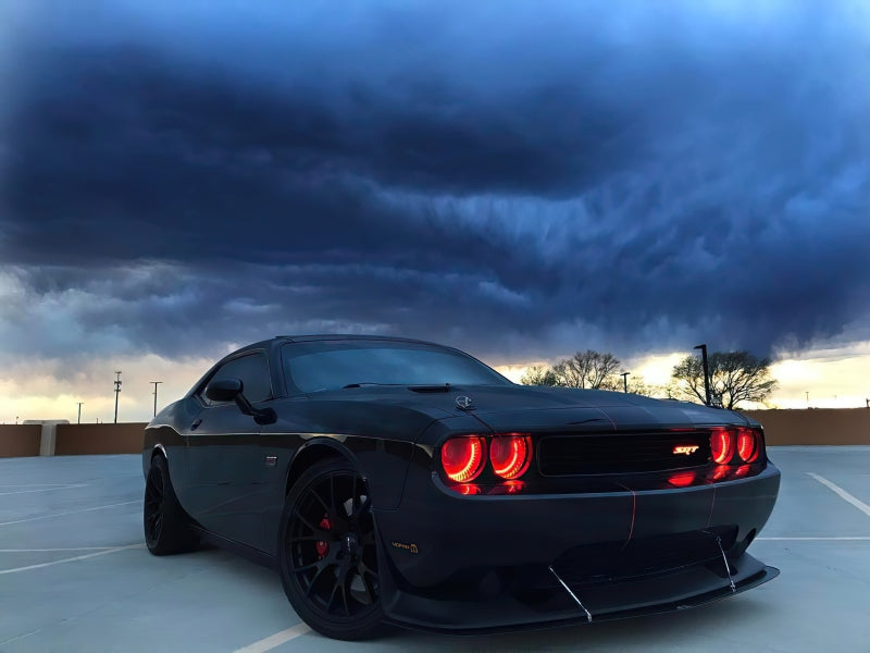 Oracle Dodge Challenger 08-14 Halo Kit (NonProjectorHL) - ColorSHIFT w/o Controller