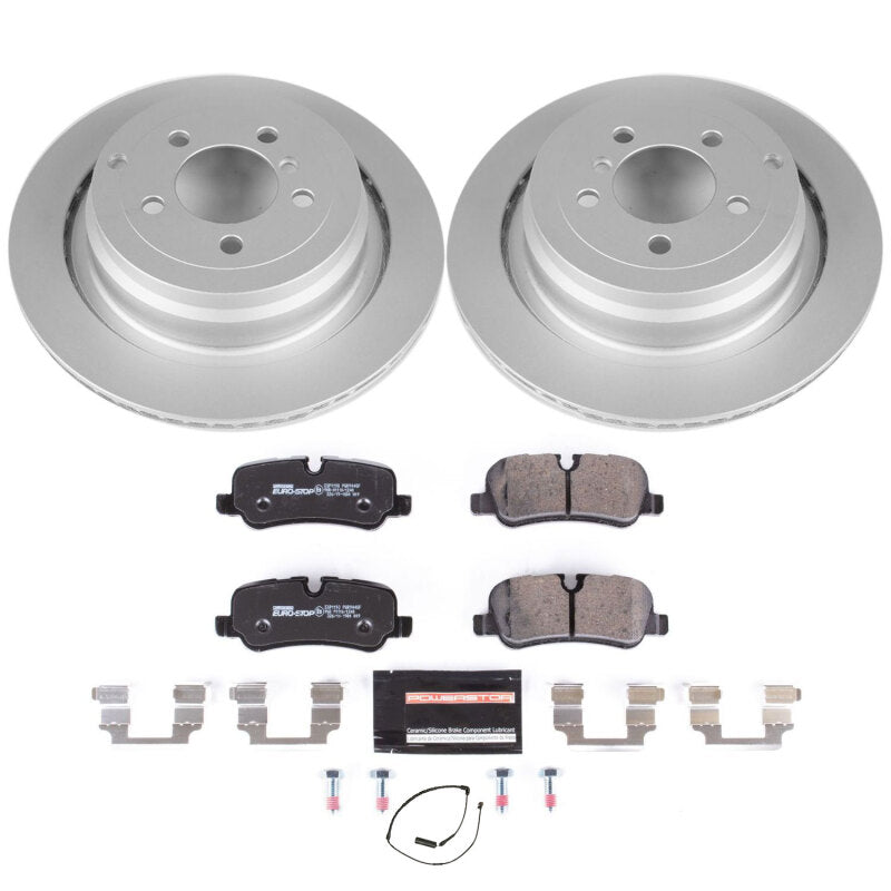 Power Stop 06-12 Land Rover Range Rover Rear Euro-Stop Brake Kit