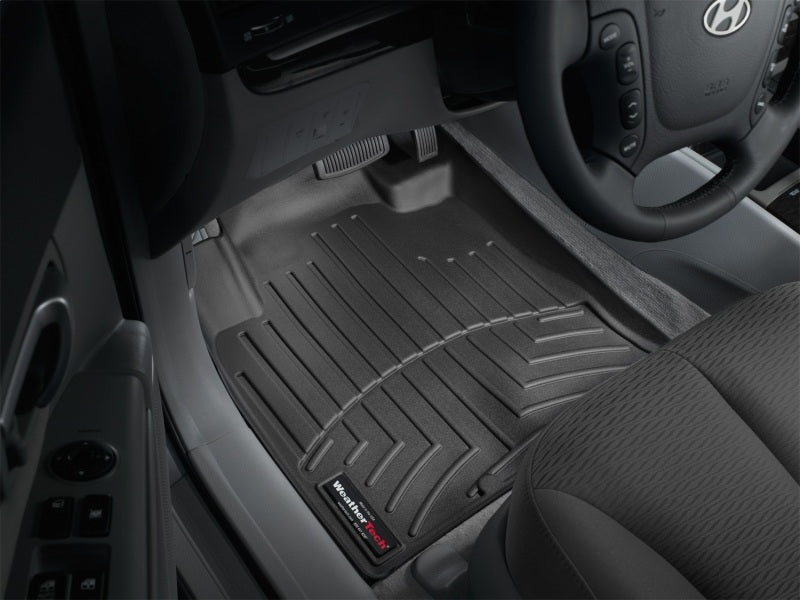 WeatherTech 07-09 Hyundai Santa Fe Front FloorLiner - Black