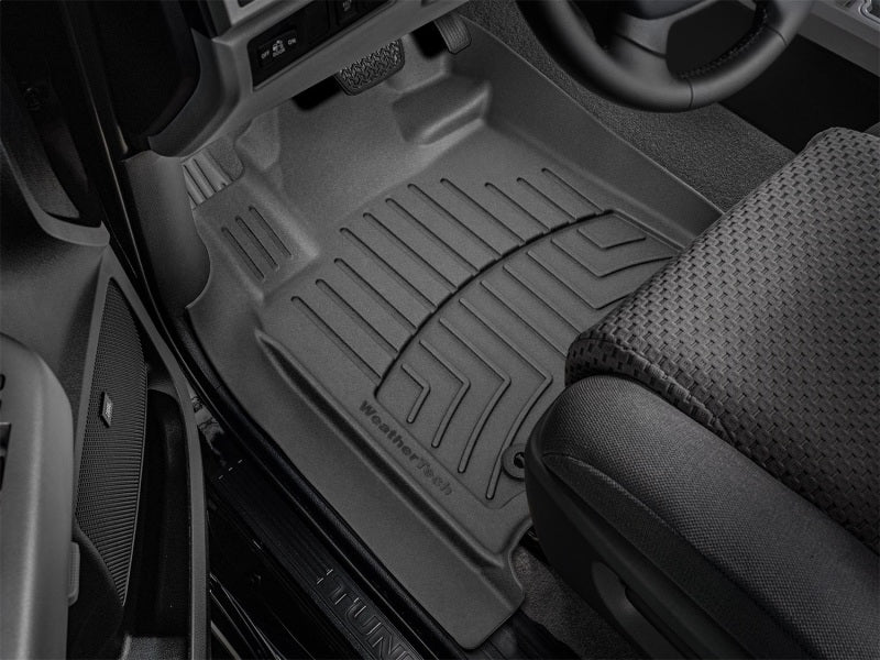 WeatherTech 12-21 Toyota Sequoia Front FloorLiner HP - Black