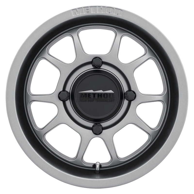 Aluminum Wheels 15x7 MR409 Bead Grip UTV Steel Grey GY Method