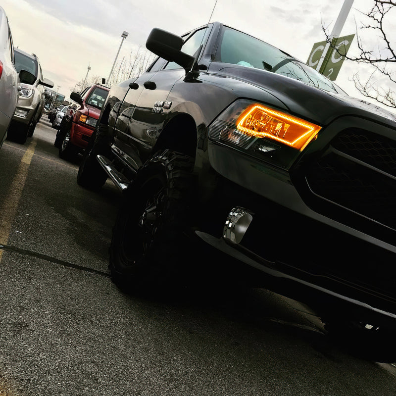 Oracle Dodge Ram Sport 09-18 LED Headlight Halo Kit - ColorSHIFT w/ RF Controller