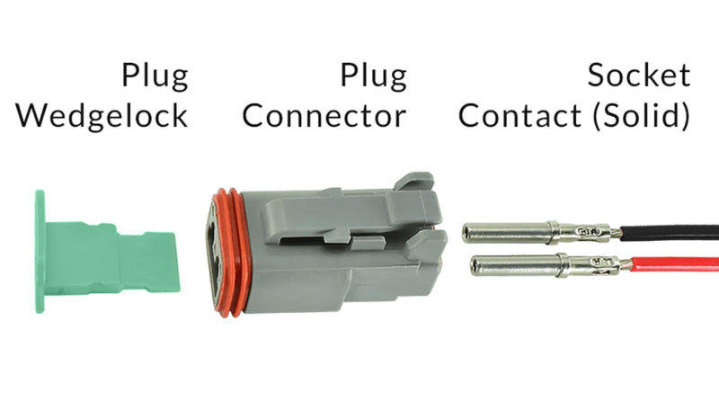 Oracle Switched LED Light Bar Wiring Harness (2 Pin Deutsch)