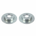 Power Stop 18-20 Ford Transit Connect Rear Evolution Drilled & Slotted Rotors - Pair