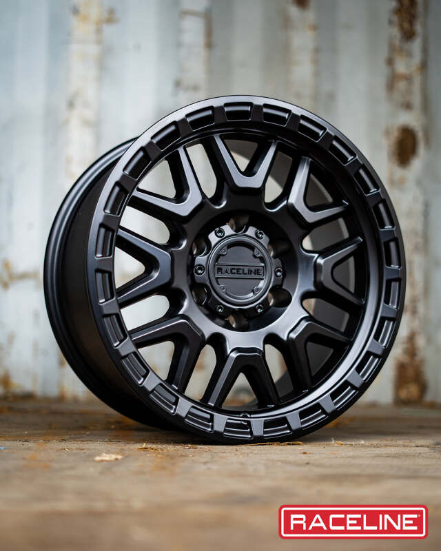 Raceline 953B Krank Wheel 20x9 / 8x170 BP / 0mm Offset / 5mm BS - Satin Black