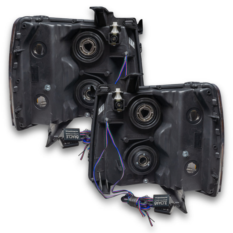 Oracle 07-13 Chevrolet Silverado SMD HL - Square Style - ColorSHIFT w/ 2.0 Controller