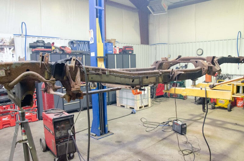 Rust Buster Front Frame Section Left Side