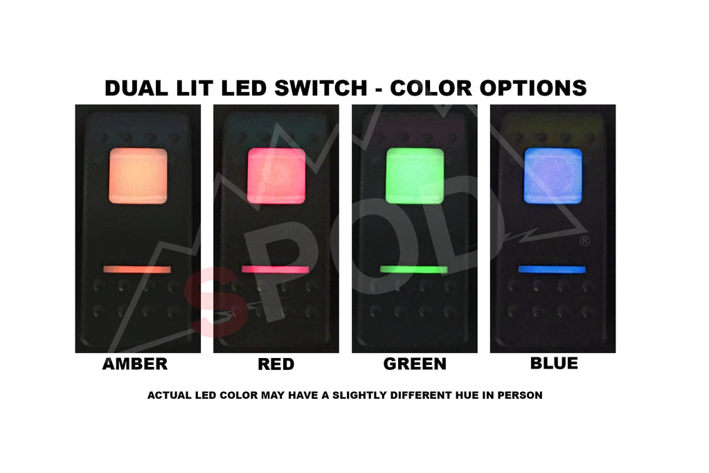 JK Add On Switch Panel For 8 Circuit SE System 07-08 Wrangler JK Various Colors sPOD