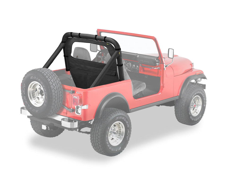 Standard Windjammer For Jeep 2007-2018 Wrangler JK 2 Door Black Crush Bestop