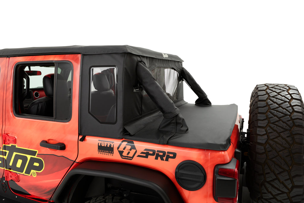 Jeep Wrangler Halftop Soft Top Conversion Kit For Jeep 2018-2023 Wrangler JL 4 Door Bestop