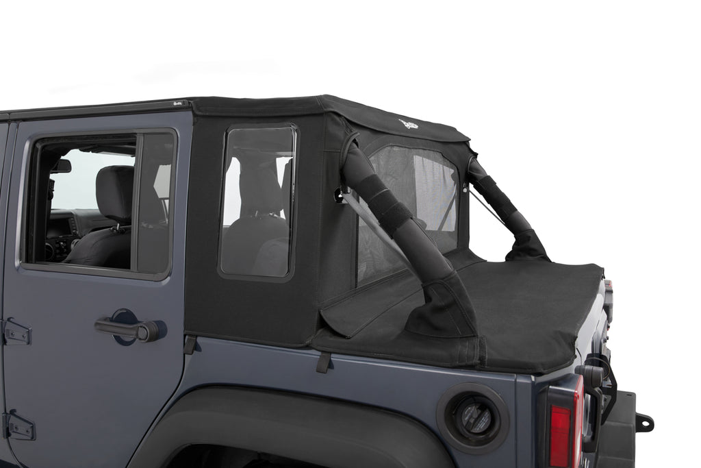 Jeep Wrangler Halftop Soft Top Conversion Kit For Jeep 2007-2018 Wrangler JK 4 Door Bestop