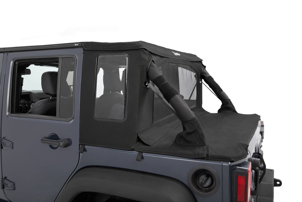 Jeep Wrangler Halftop Soft Top Conversion Kit For Jeep 2007-2018 Wrangler JK 4 Door Bestop