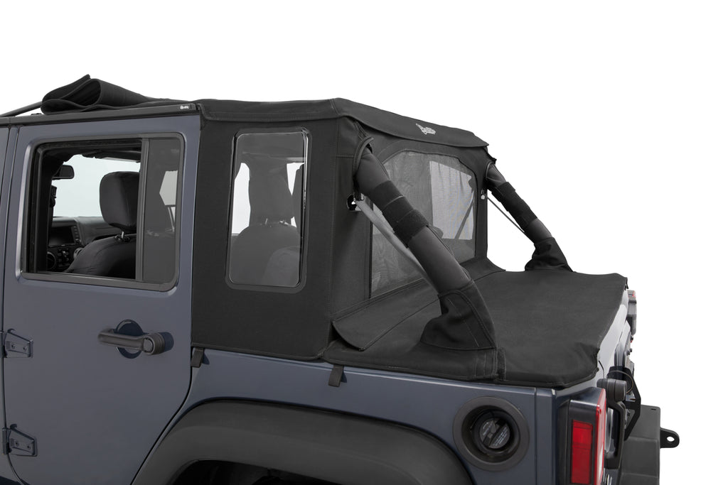 Jeep Wrangler Halftop Soft Top Conversion Kit For Jeep 2007-2018 Wrangler JK 4 Door Bestop