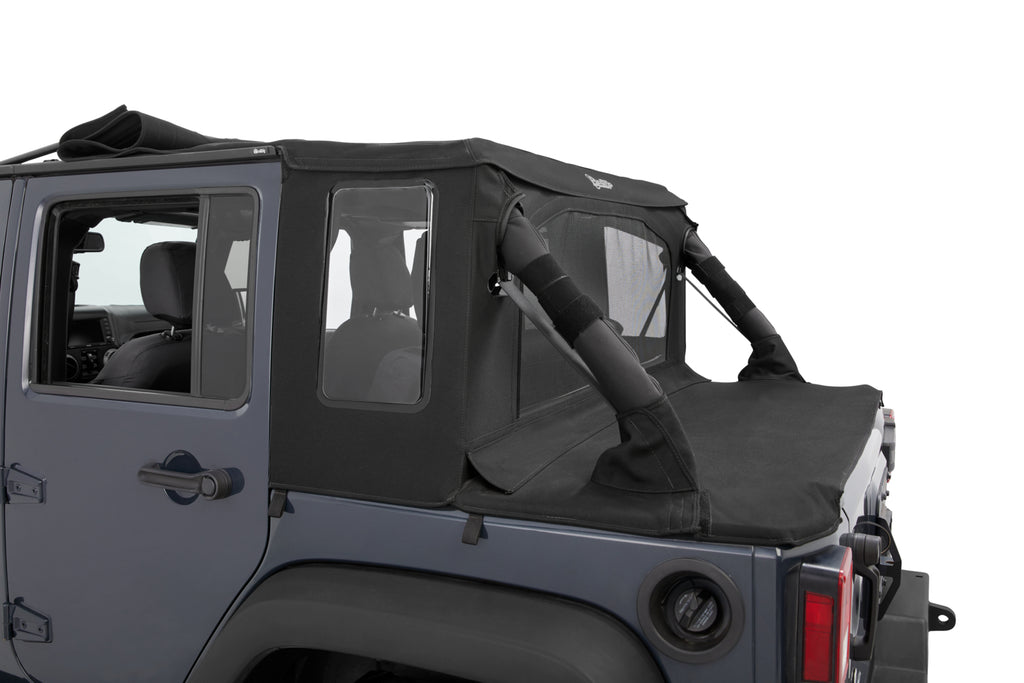 Jeep Wrangler Halftop Soft Top Conversion Kit For Jeep 2007-2018 Wrangler JK 4 Door Bestop