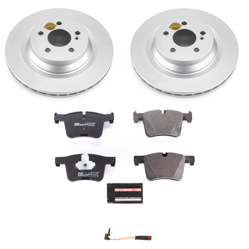 Power Stop 12-18 Mercedes-Benz CLS550 Rear Euro-Stop Brake Kit