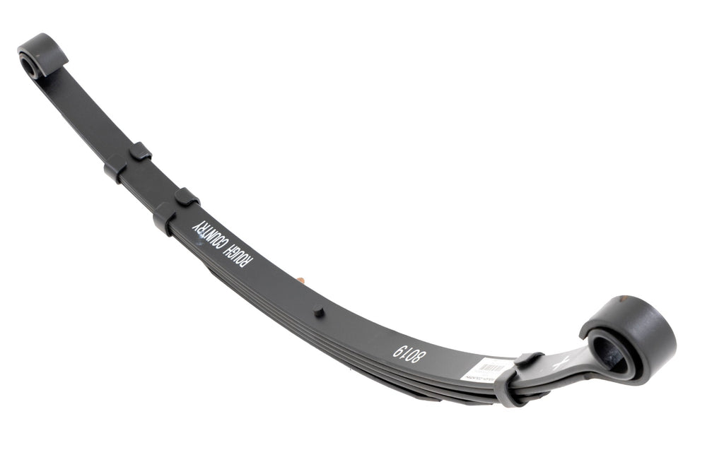 Front Leaf Springs 4 Inch Lift Pair Jeep CJ5/CJ7 7 4WD (1982-1986) Rough Country
