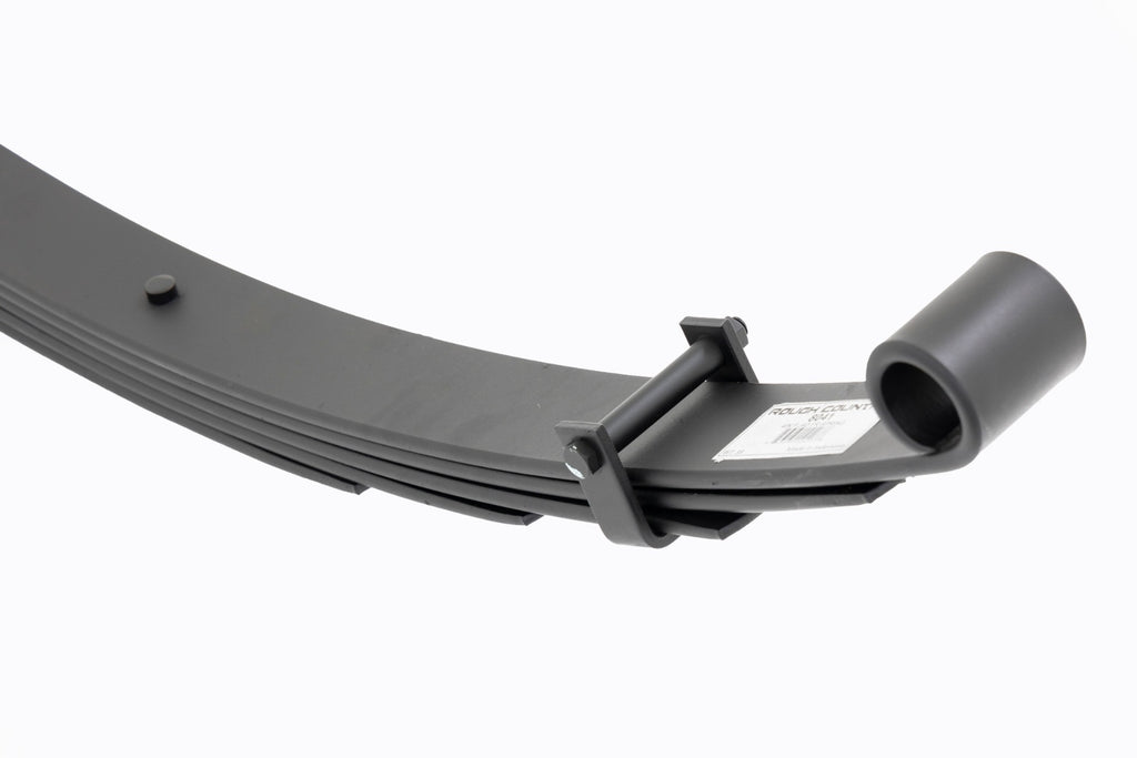 Front Leaf Springs 4 Inch Lift Pair Toyota Land Cruiser FJ40 4WD (64-80) Rough Country