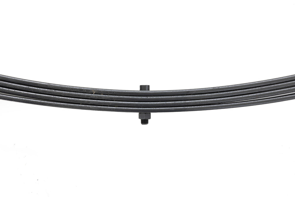 Front Leaf Springs Military Wrap 4 Inch Lift Pair Jeep Wrangler YJ (87-95) Rough Country