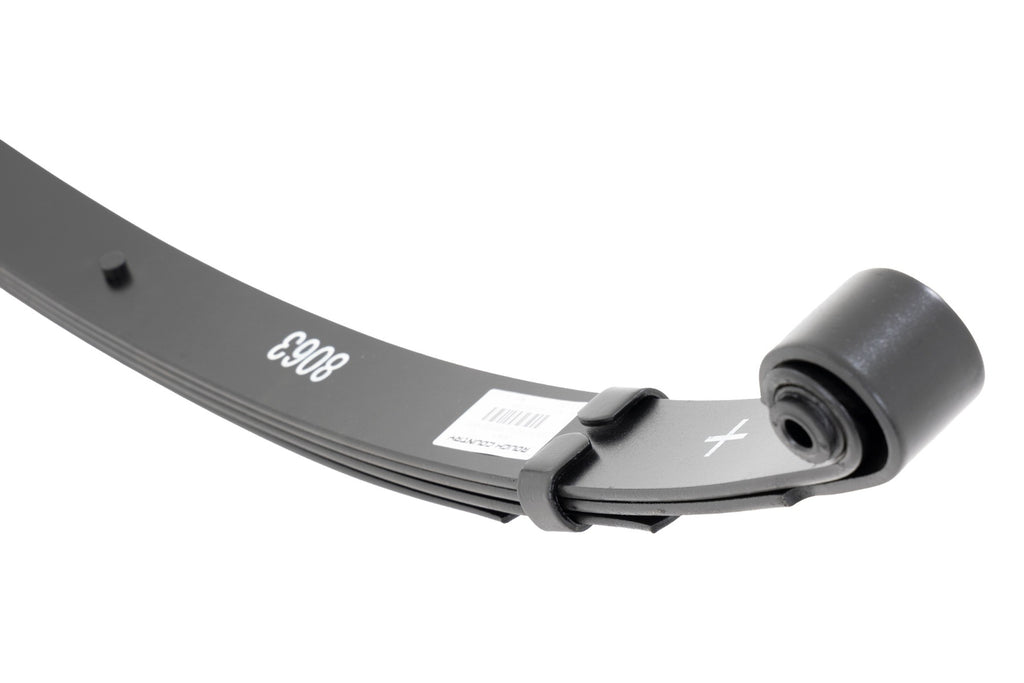 Front Leaf Springs Military Wrap 4 Inch Lift Pair Jeep Wrangler YJ (87-95) Rough Country