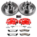 Power Stop 2007 Ford E-150 Front Z36 Truck & Tow Kit w/Cals