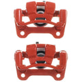 Power Stop 17-22 Kia Sportage Rear Red Caliper w/Bracket (Pair)