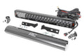 LED Light Kit Bumper Mount 20 Inch Spectrum Dual Row Jeep Grand Cherokee WK2 (11-20) Rough Country