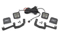 LED Light Kit Ditch Mount 2 Inch Spectrum Pair Spot Chevy Silverado 1500 (19-26) Rough Country