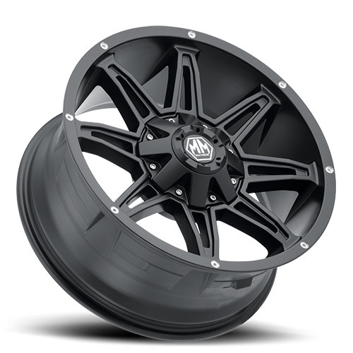 Mayhem Offroad Wheels Rampage 8090 MB 20x9 Black Cast Aluminum