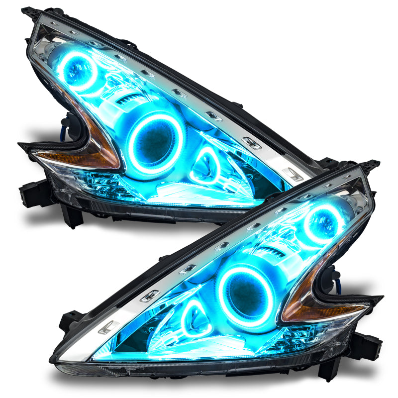 Oracle Nissan 370 Z 09-20 Dual Halo Kit - ColorSHIFT w/ Simple Controller
