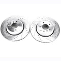 Power Stop 08-10 BMW 535i Rear Evolution Drilled & Slotted Rotors - Pair