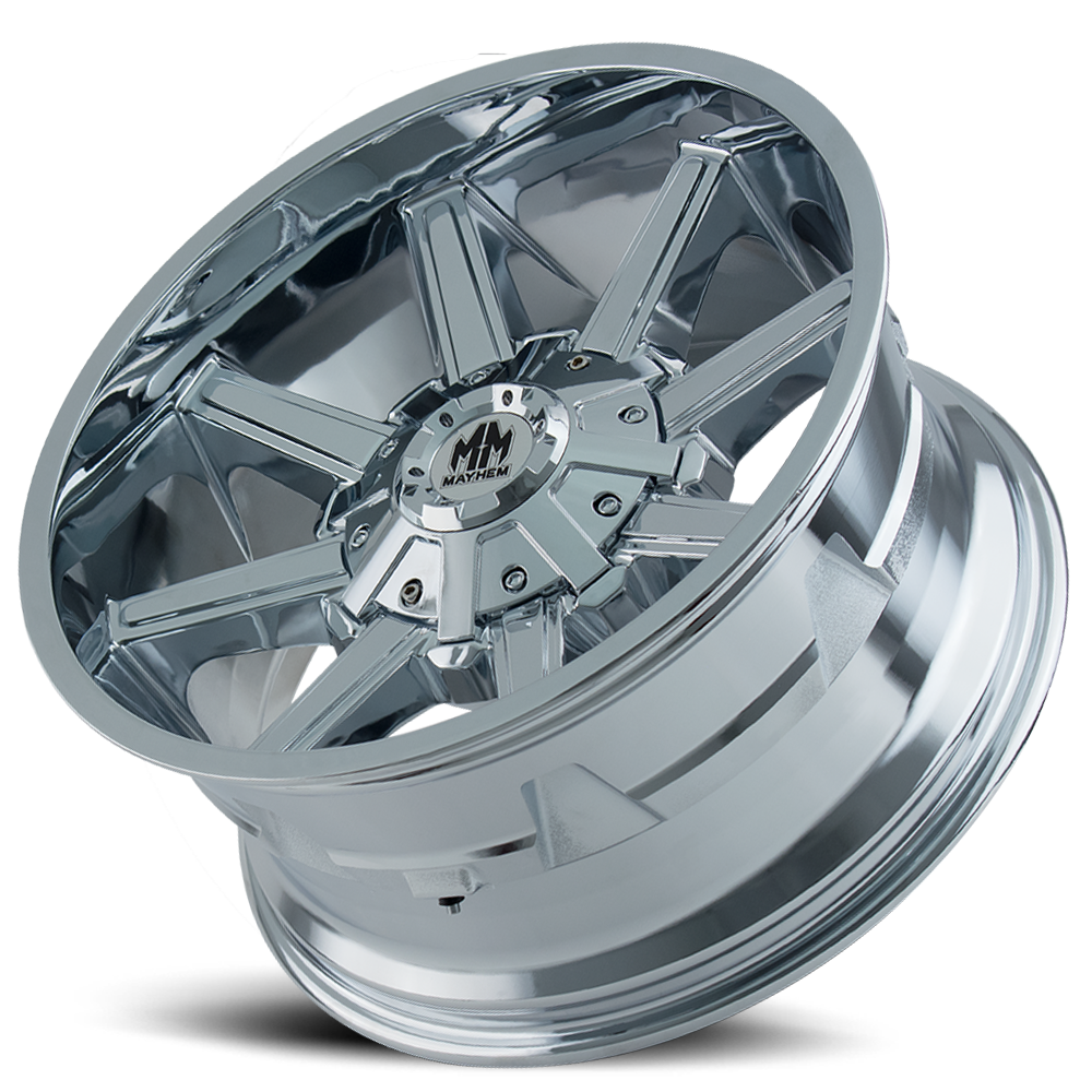Mayhem Offroad Wheels Arsenal 8104 CH 17x9 Chrome Cast Aluminum
