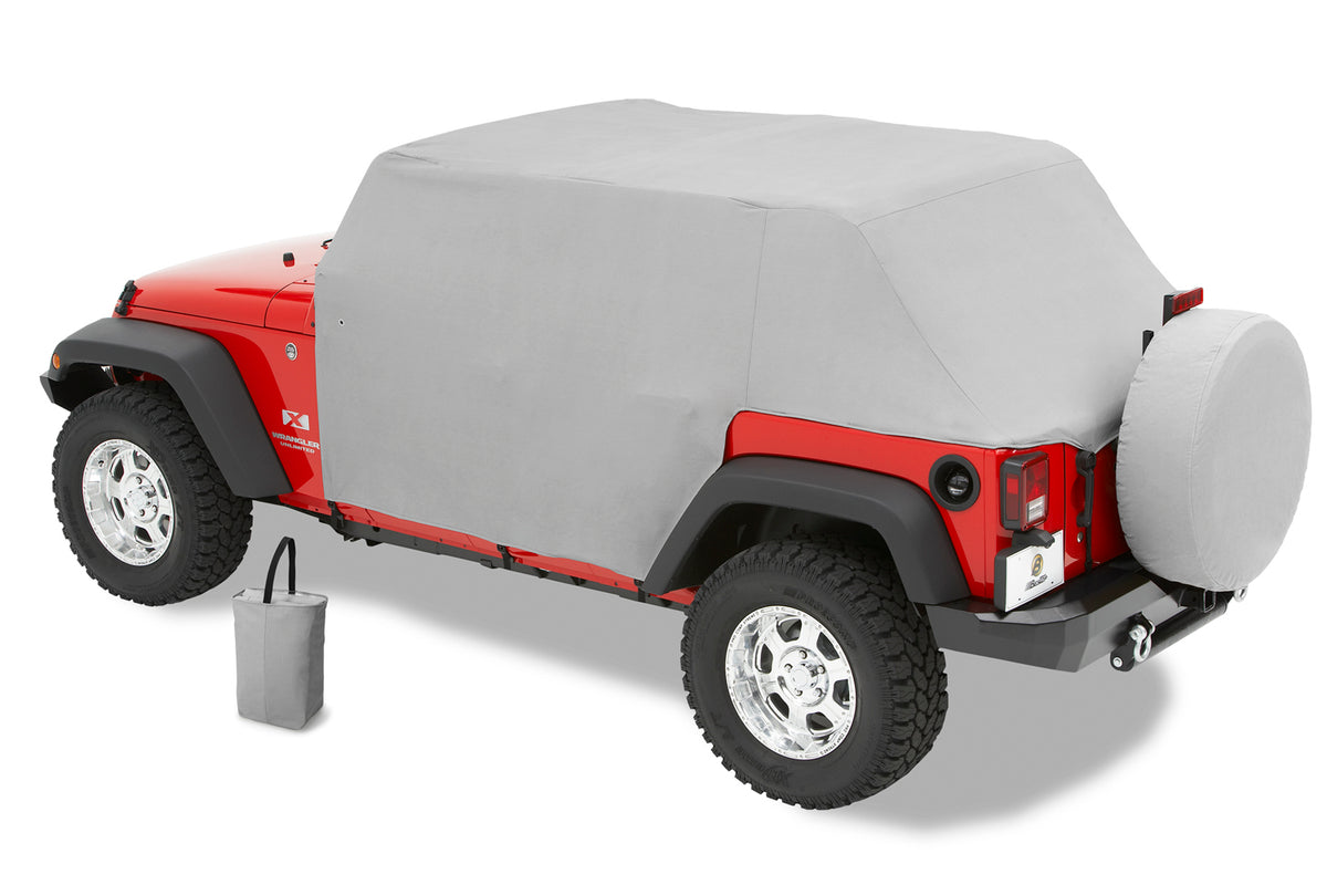 All Weather Jeep Trail Cover For Jeep 2007-2018 Wrangler JK 2 Door Bestop