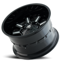 Mayhem Offroad Wheels Combat 8105 GB 20x12 Milled Spokes Gloss Black Cast Aluminum
