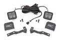 LED Light Kit Ditch Mount 2 Inch Spectrum Pair Spot Toyota Tacoma (16-23) Rough Country