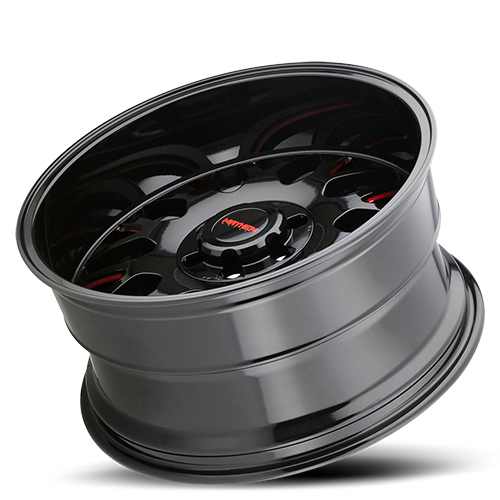 Mayhem Offroad Wheels Tripwire 8110 RD 20x10 Prism Red Black Cast Aluminum