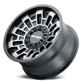 Mayhem Offroad Wheels Cortex 8113 MBM 17x9 Machined Dark Tint Matte Black Cast Aluminum