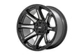 81 Series Wheel One-Piece Semi Gloss Black w/machined spokes 20x10 Rough Country