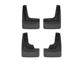 WeatherTech 25-26 Acura MDX Front & Rear Mudflaps - Black