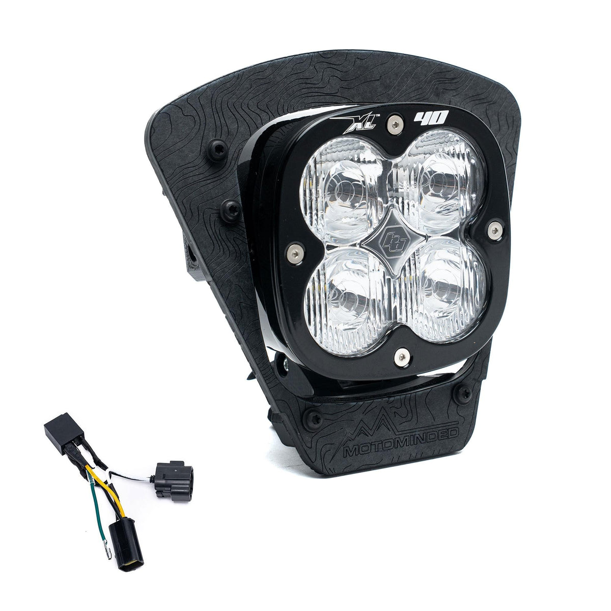 2024-On GasGas XL40 LED Headlight Kit w Hi-Low Harness Baja Desigins