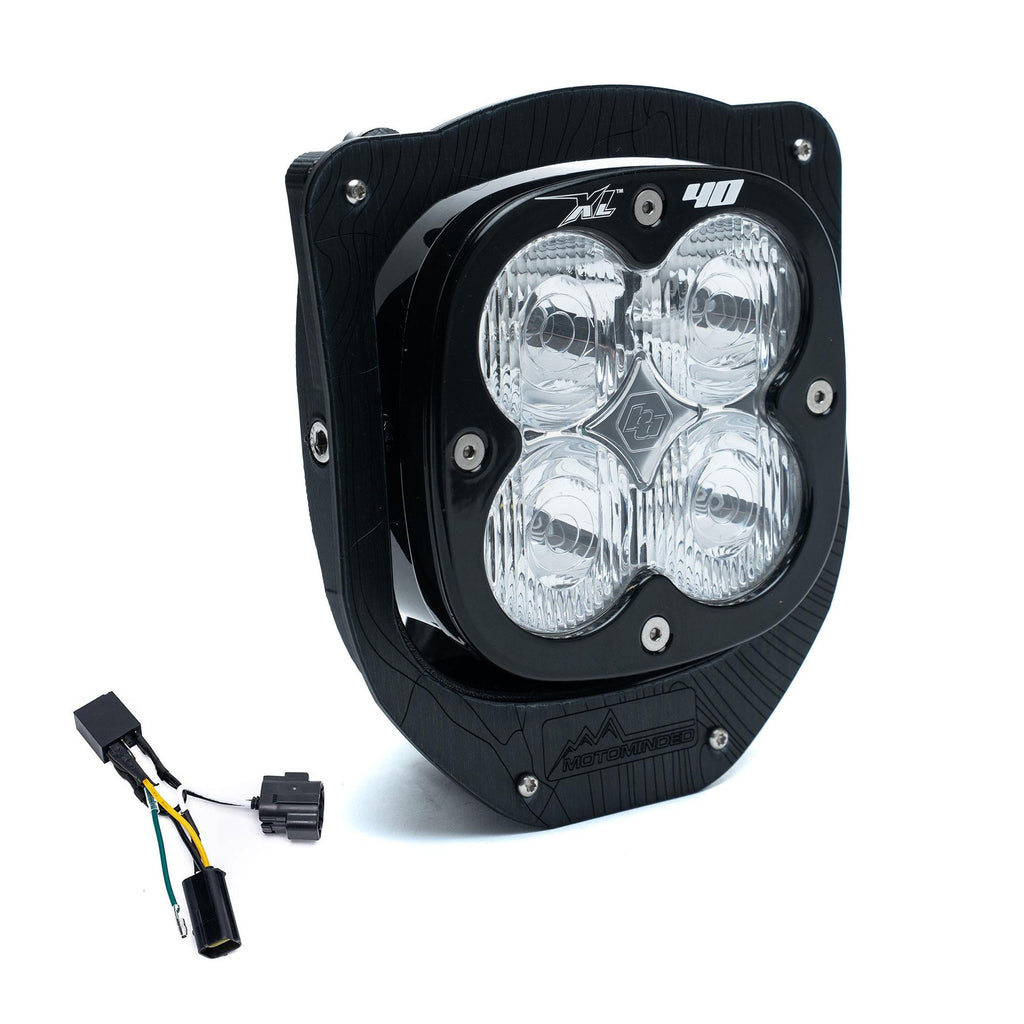 Husqvarna XL40 LED Headlight Kit (24-on) w/ Hi-Low Harness Baja Desigins