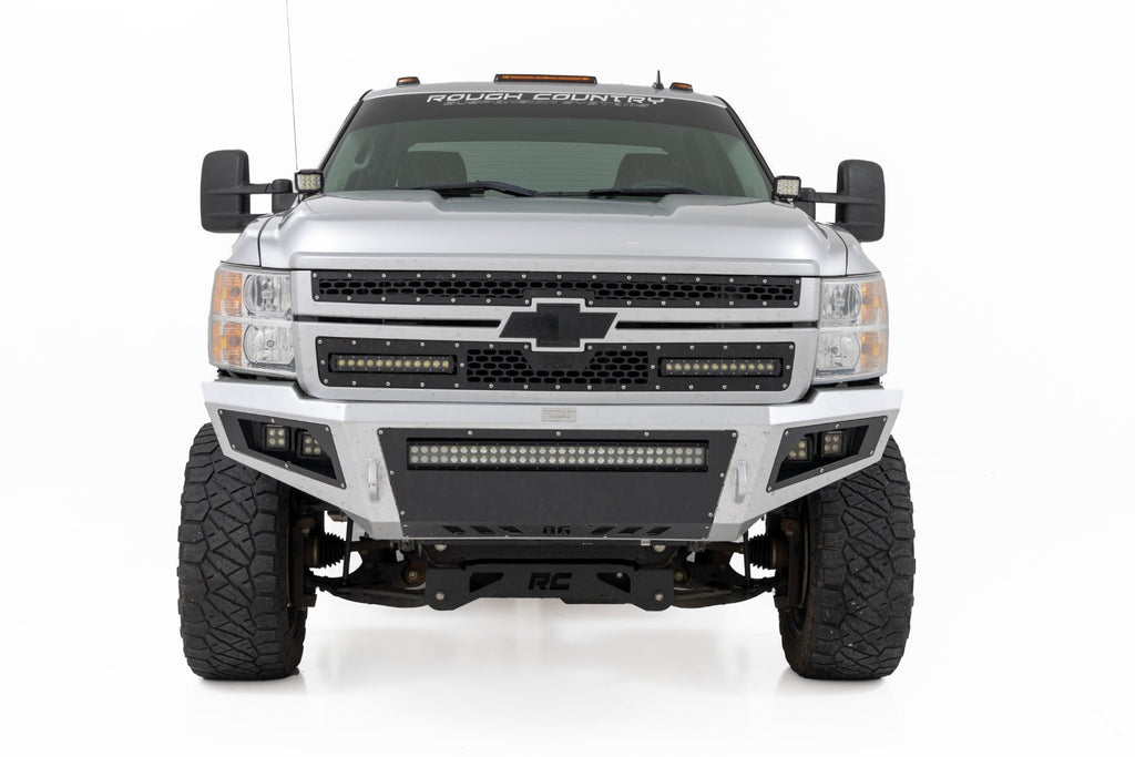 LED Light Kit Ditch 2 Inch Spectrum Pair Spot Chevy 1500 & Silverado/Sierra 2500HD/3500HD (07-14) Rough Country