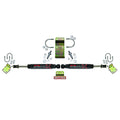 Steering Stabilizer Dual Kit Hardware Boots Not Incl. Due To Clearance Issues Black Skyjacker