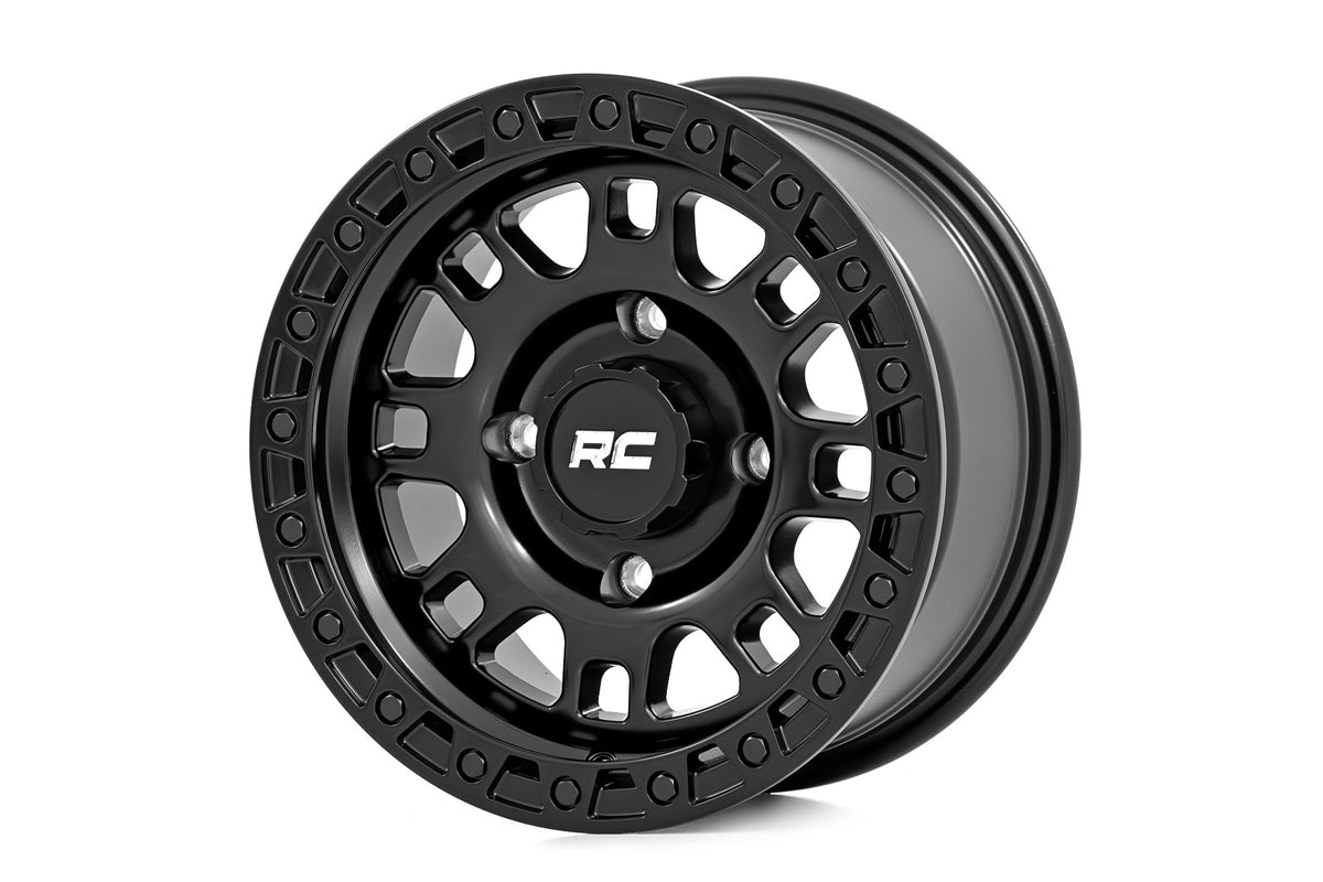 82 Series Wheel UTV Semi Gloss Black 15x7 Rough Country