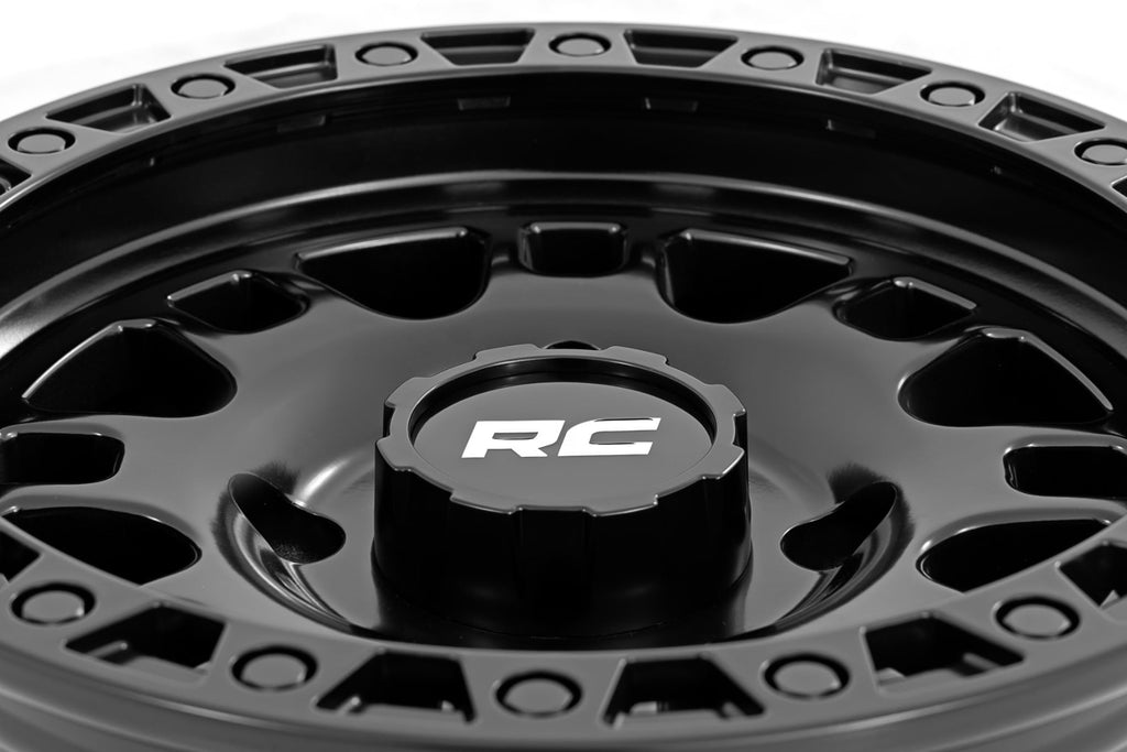 82 Series Wheel UTV Semi Gloss Black 15x7 Rough Country