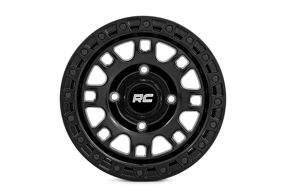82 Series Wheel UTV Semi Gloss Black 15x7 Rough Country