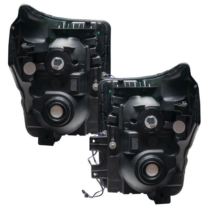 Oracle 11-16 Ford F250/350 LED HL - Black - ColorSHIFT w/ Simple Controller