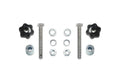 Fabtech 20-21 Jeep Gladiator 4WD Cargo Rack Hi-Lift Jack Mount Kit
